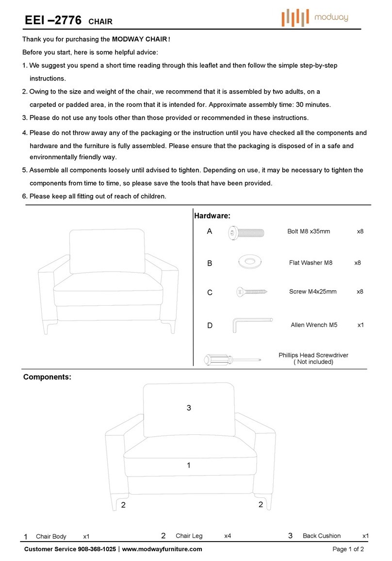 modway EEI -2776 User manual
