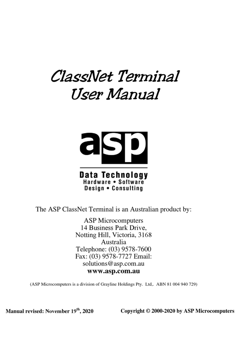 ASP ClassNet user manual