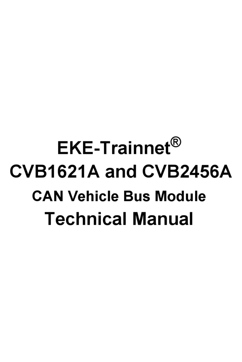 EKE-Electronics CVB1621A Technical manual