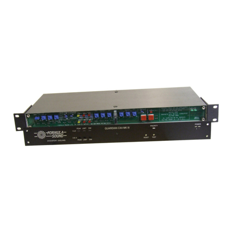 Formula Sound GUARDIAN CX4 MK II user manual