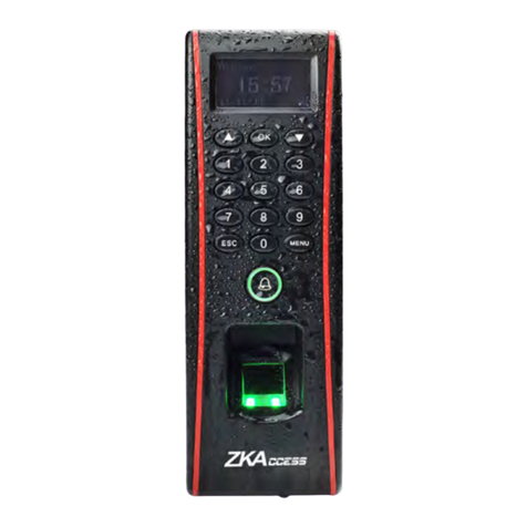 ZKTeco TF1700 User manual