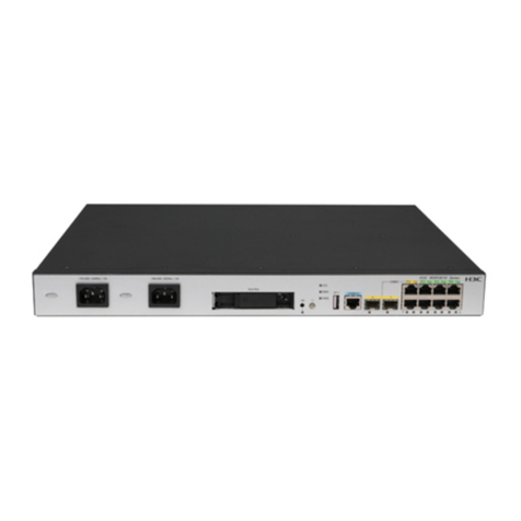 H3C MSR3610-I Series Operating and maintenance manual