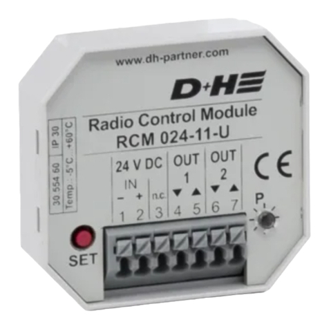 D+H RCM 024-11-U User manual