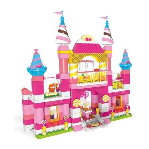 Mega Construx Barbie DREAMTOPIA 2-IN-1 Candy Castle User manual Mega Construx Barbie DREAMTOPIA 2-IN-1 Candy Castle User manual