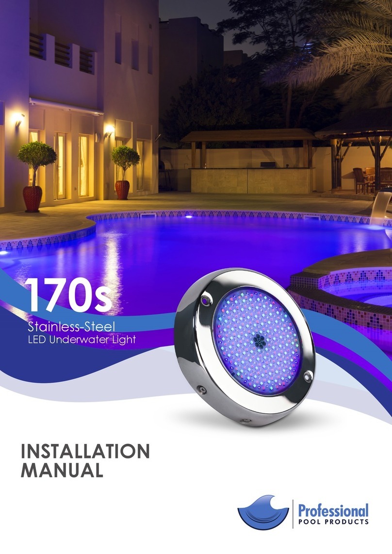 Professional Pool Products 170s User manual