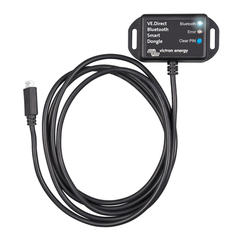 Victron energy VE.Direct to Bluetooth Smart dongle User manual