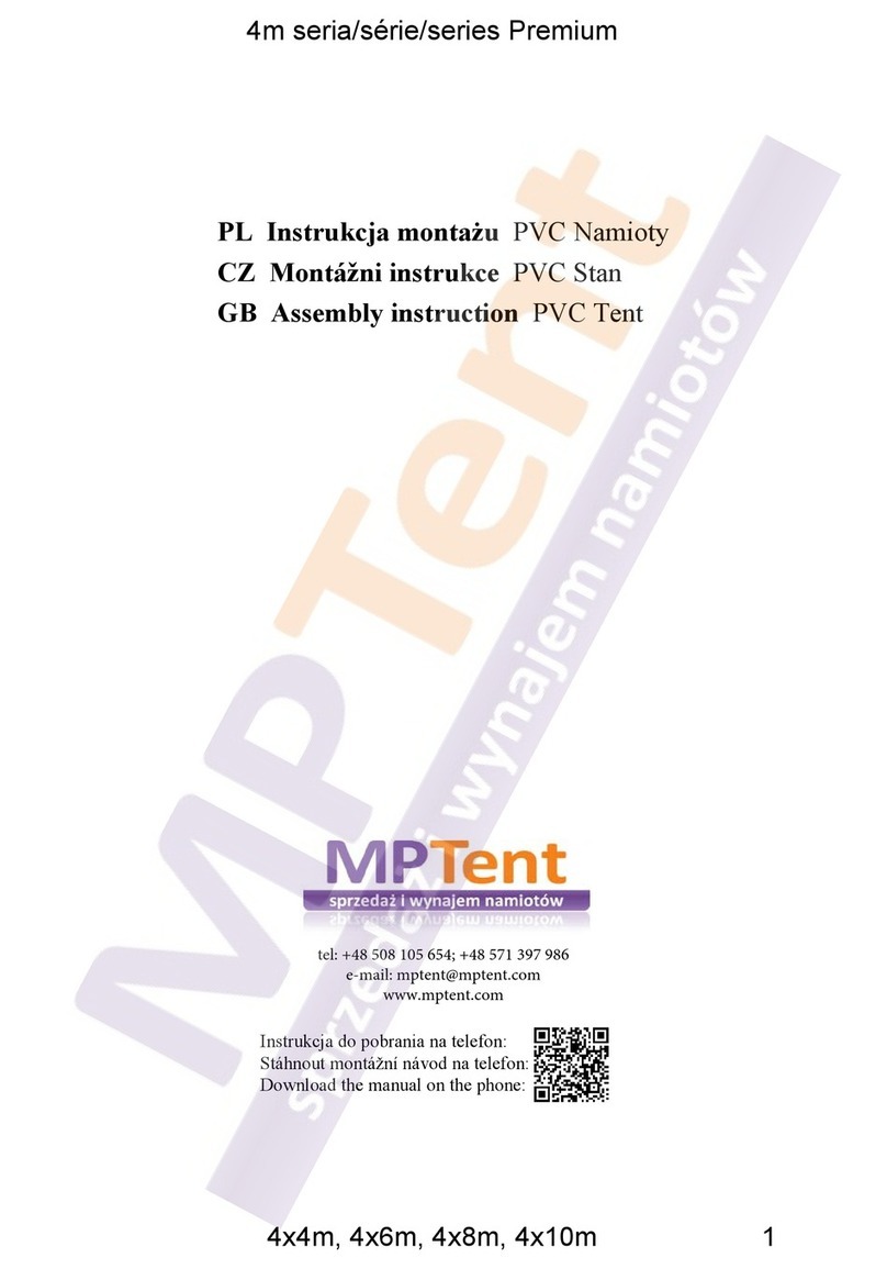 MPTent 5m Premium Series Assembly instructions MPTent 5m Premium Series Assembly instructions
