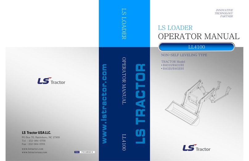 LS tractor LL4100 Operator's manual