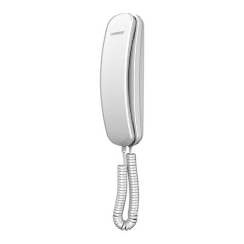 Commax Interphone TP-NR User manual