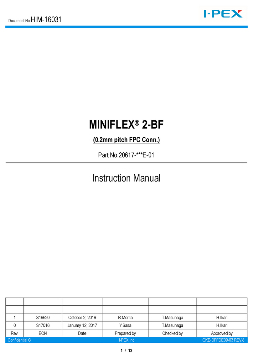 IPEX MINIFLEX 2-BF User manual