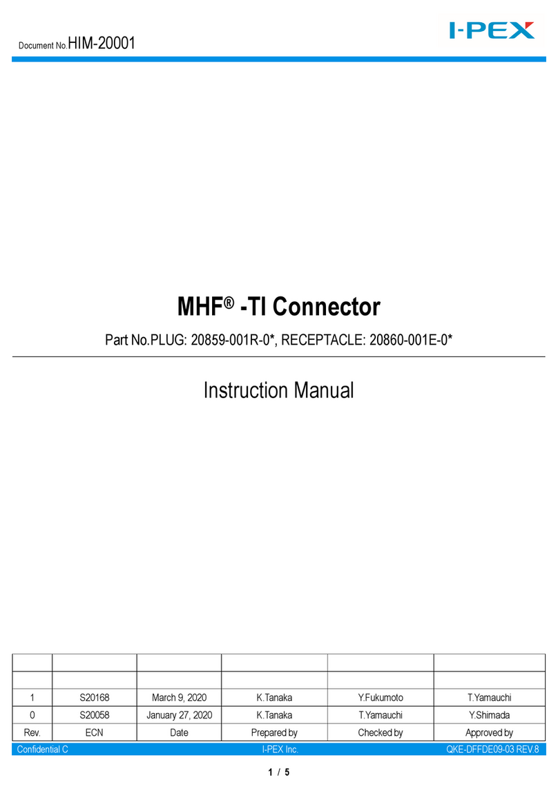 IPEX MHF-TI User manual IPEX MHF-TI User manual