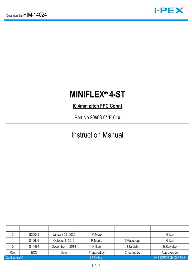 IPEX MINIFLEX 4-ST User manual