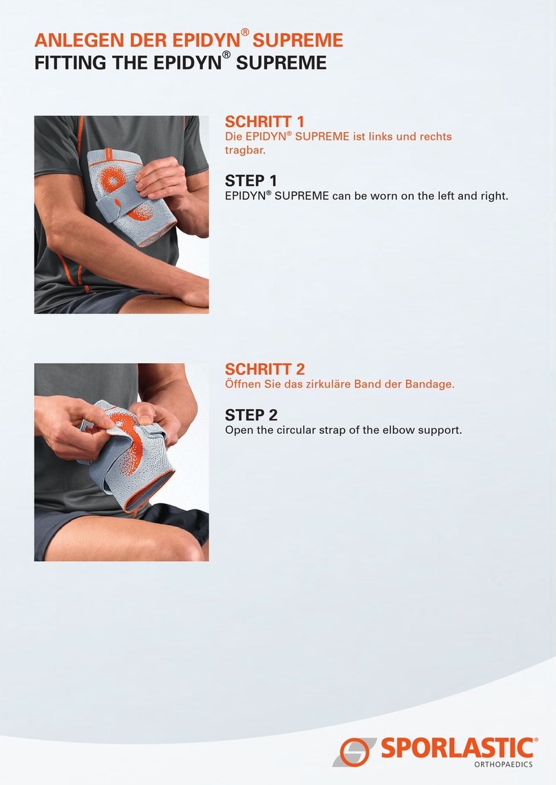 SPORLASTIC EPIDYN SUPREME quick start guide