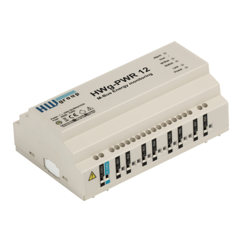 HW Group HWg-PWR 3 manual