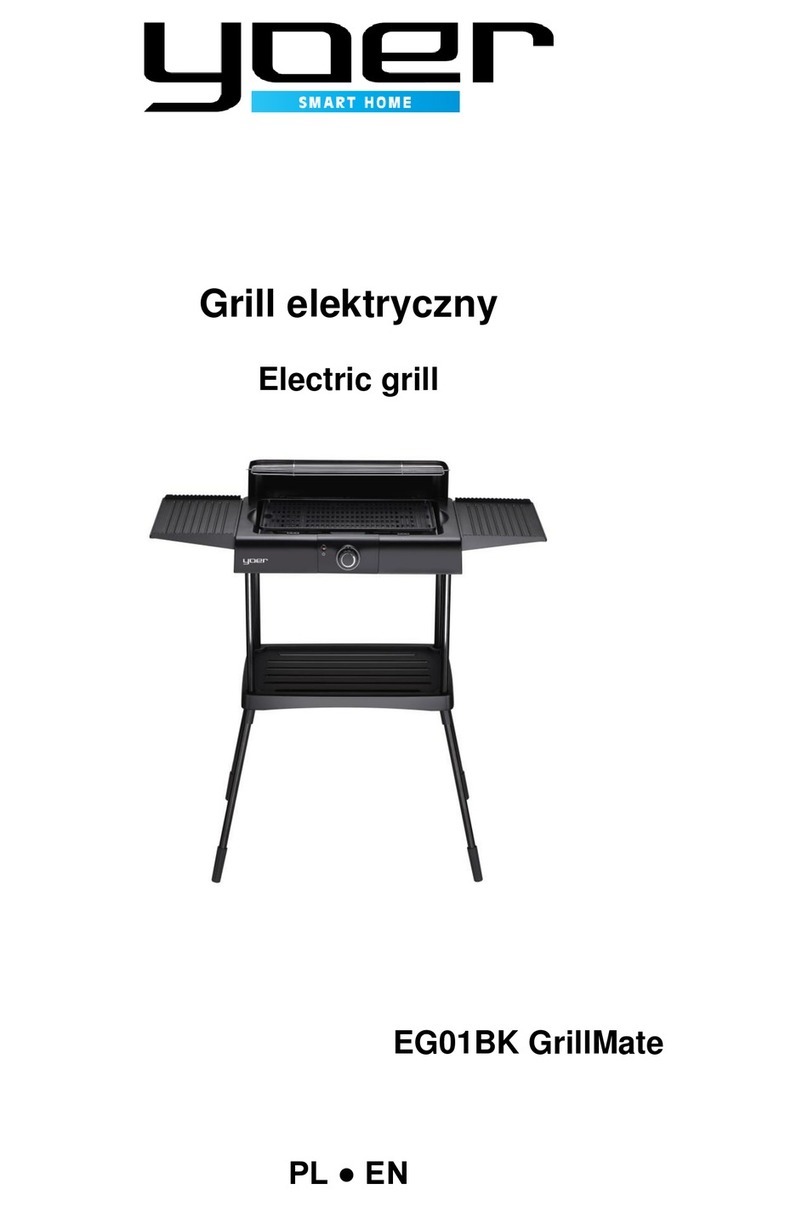 Yoer GrillMate EG01BK quick start guide