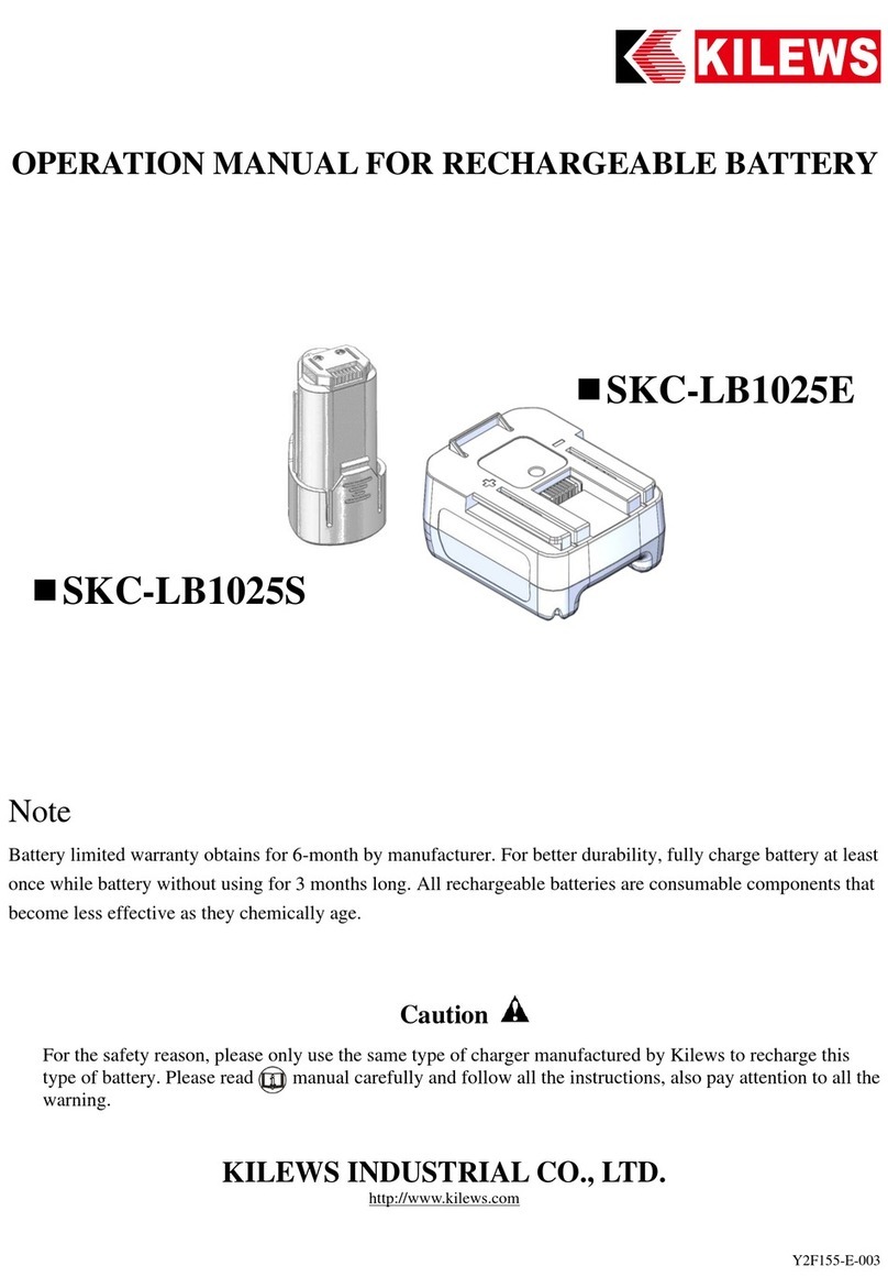 Kilews SKC-LB1025E Operation manual