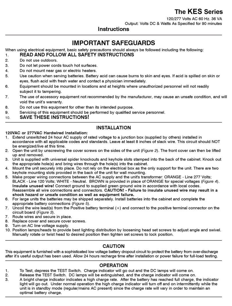 Mule Lighting KES Series instructions