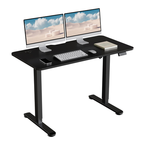 StandDesk Ergo Tech STANDING DESK installation instructions