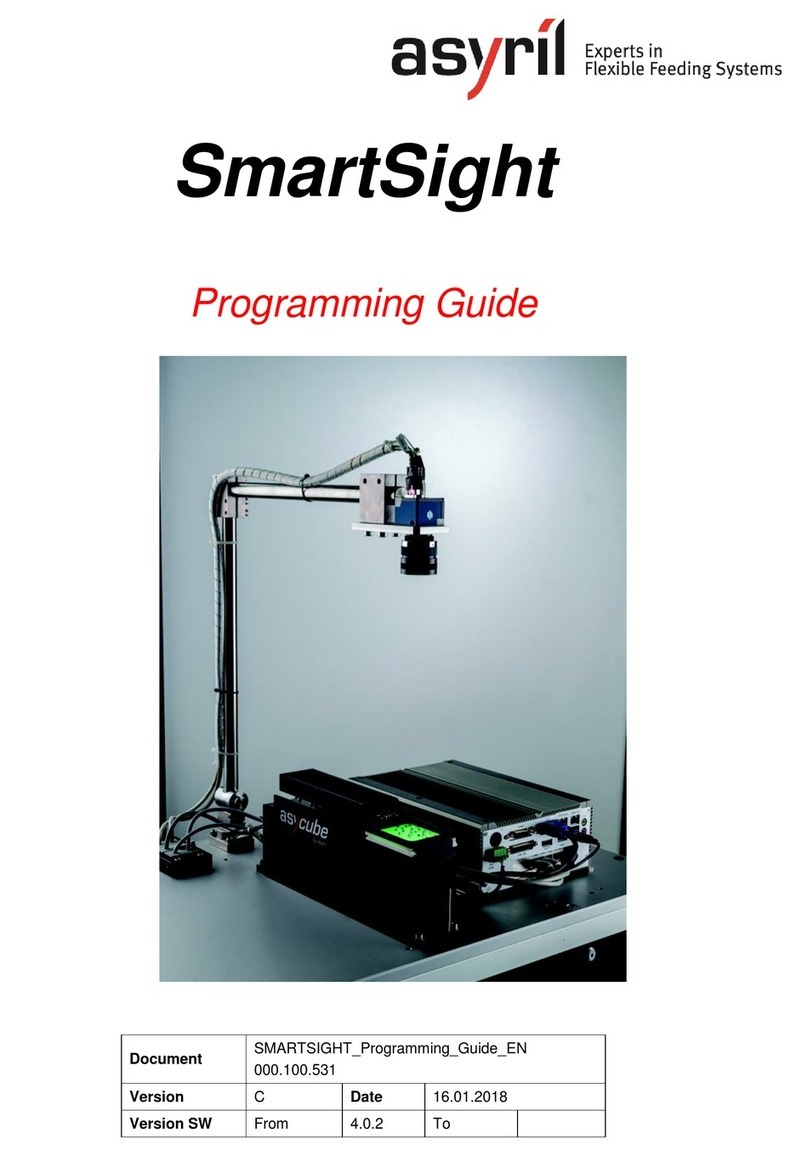 Asyril SmartSight Programming guide