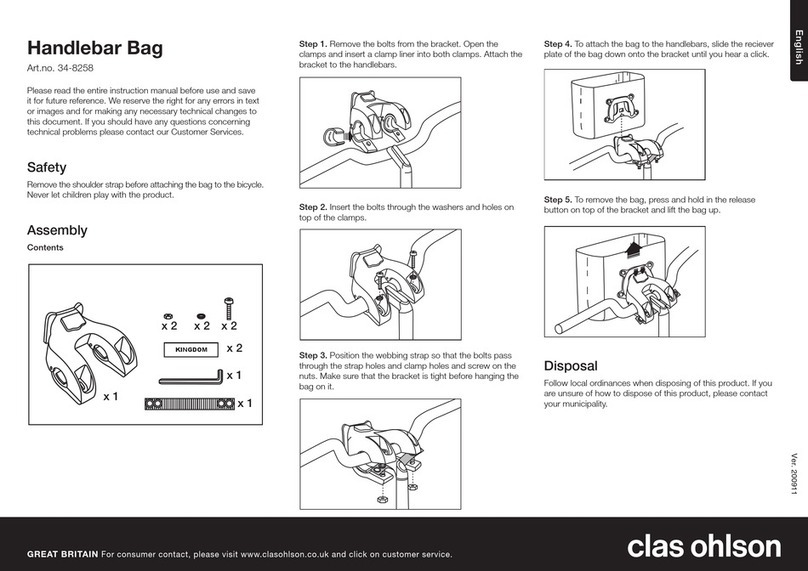 Clas Ohlson 34-8258 quick start guide
