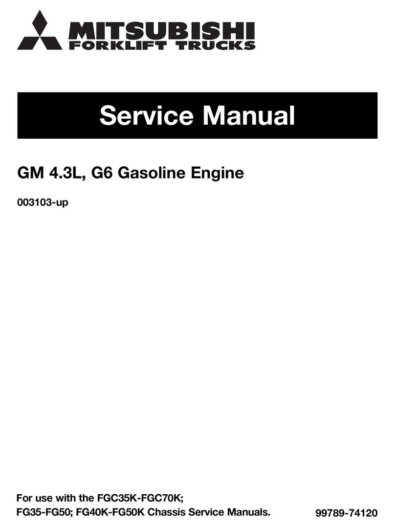 Mitsubishi FG50 Service manual