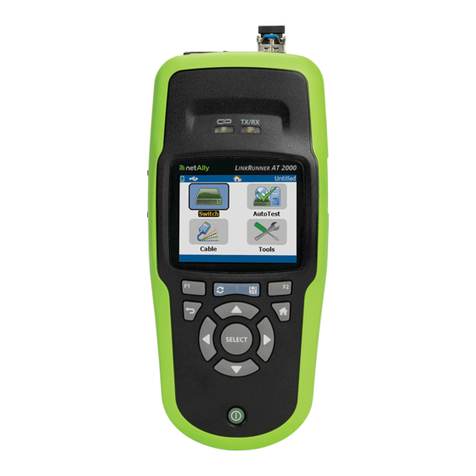 netAlly LinkRunner AT User manual