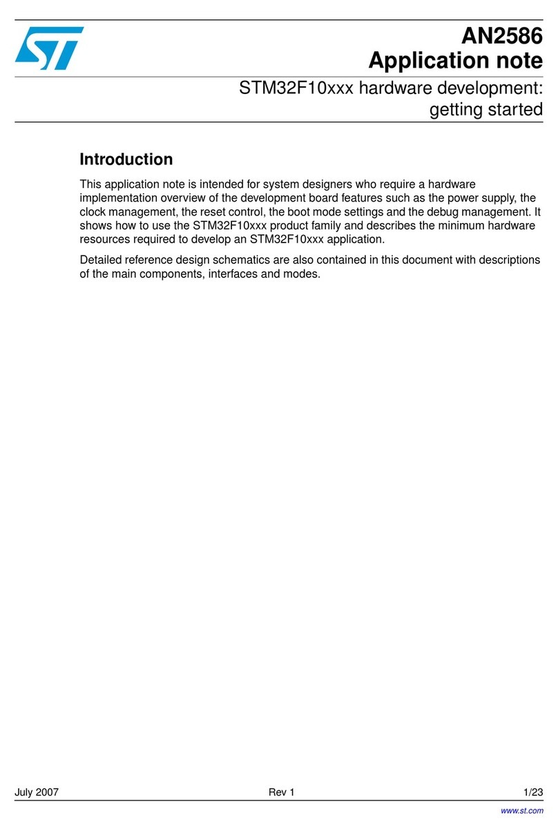 ST STM32F10 Series Application note