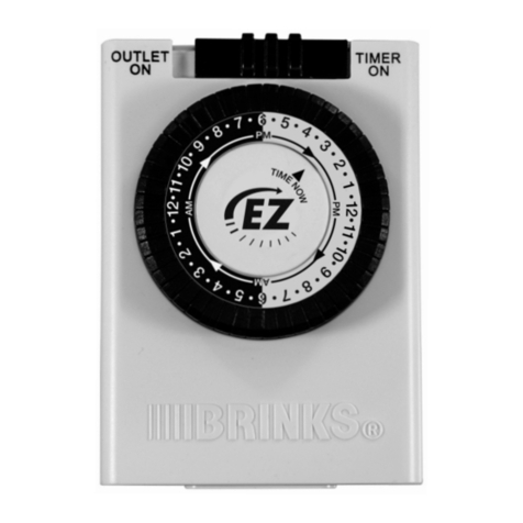 BRINKS EZ-Dial TIMER 42-1006 User manual