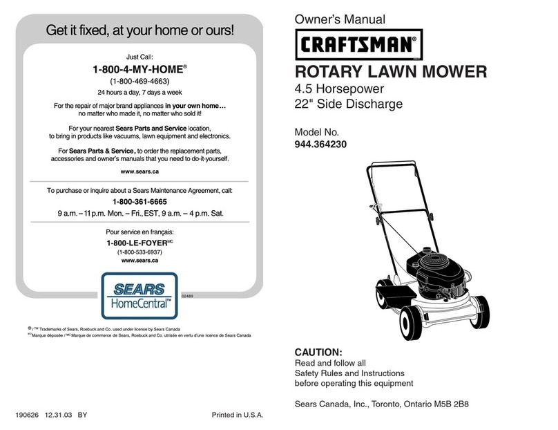 Craftsman 944.364230 User manual