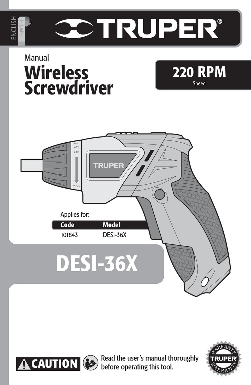 Truper DESI-36X manual