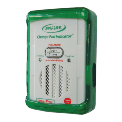 Smart Caregiver Change Pad Indicator TL-2100CP Installation and use instructions and warnings
