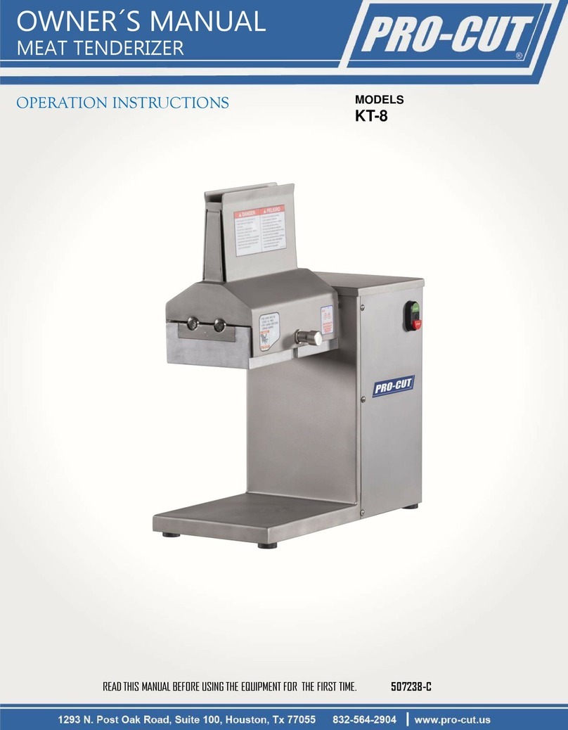 Pro-Cut KT-8 owner's manual Pro-Cut KT-8 owner's manual