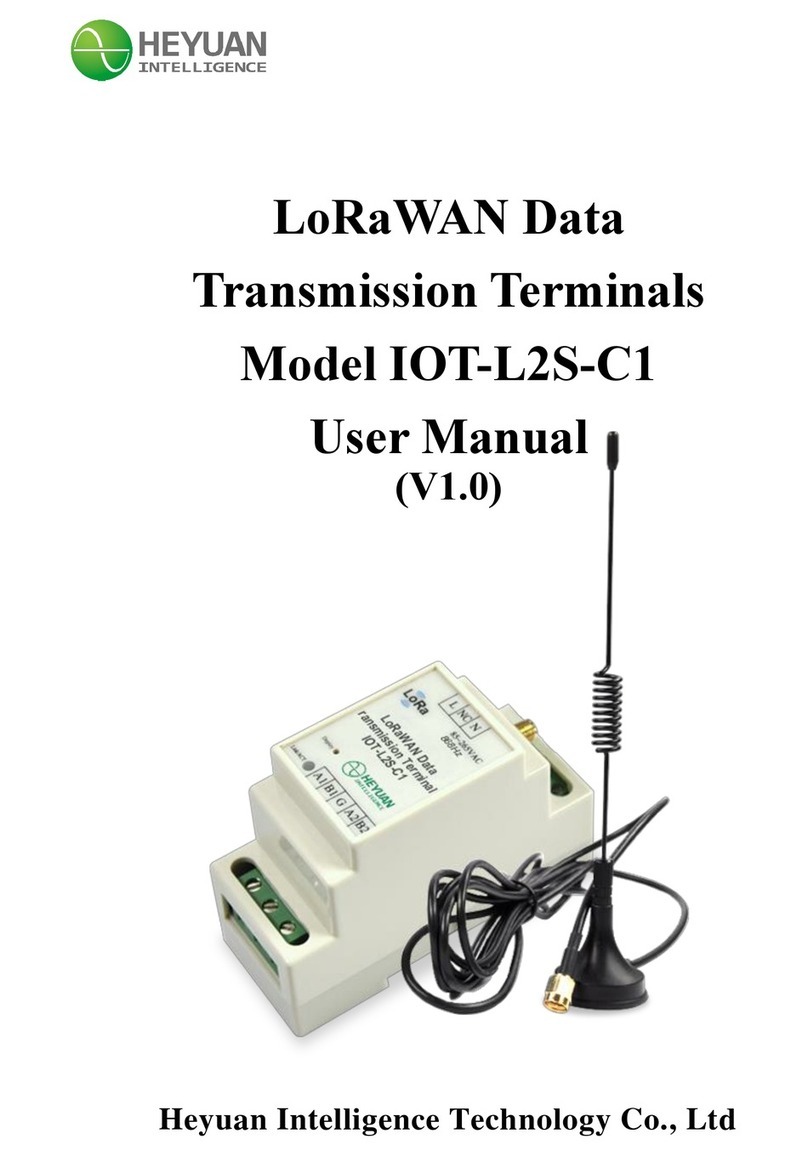Heyuan Intelligence IOT-L2S-C1 user manual