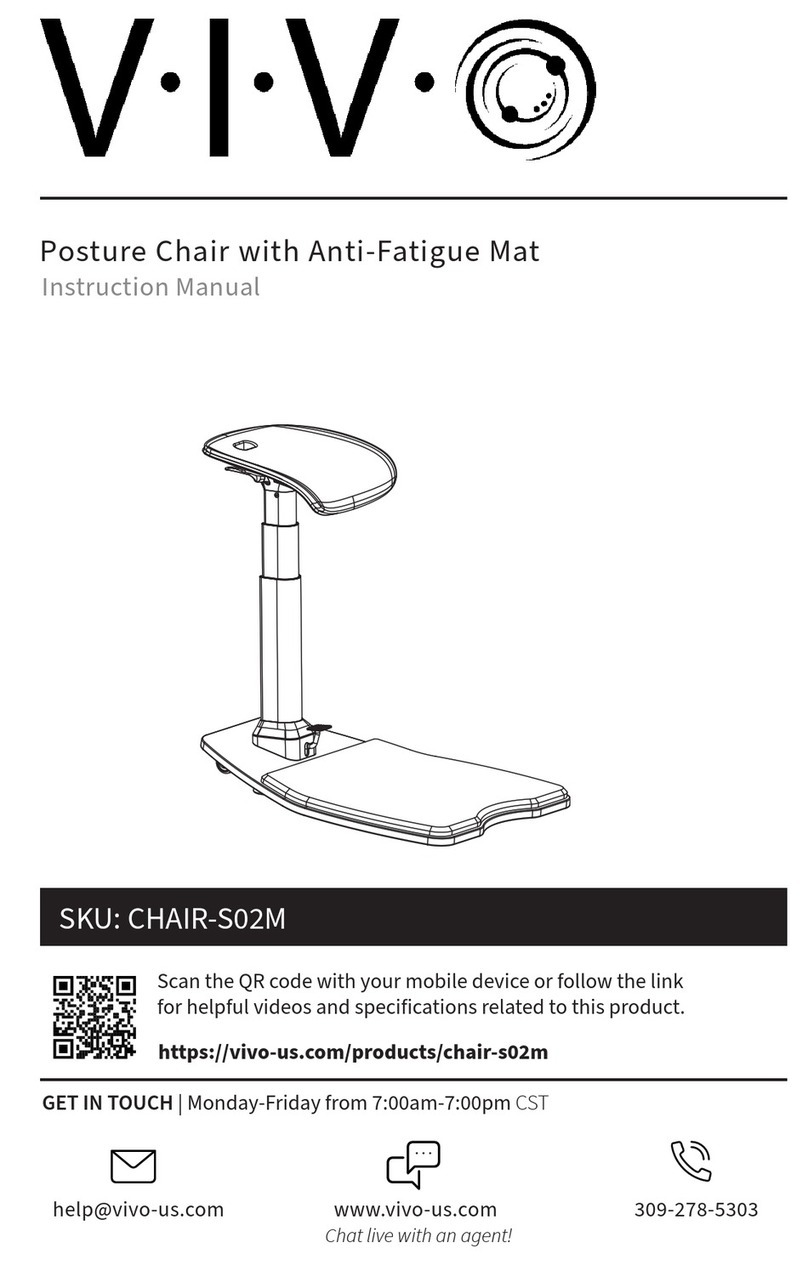 Vivo CHAIR-S02M instruction manual Vivo CHAIR-S02M instruction manual