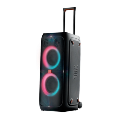 Harman JBL Partybox 310 User manual
