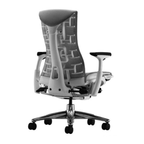 Herman Miller Embody Knocked Down User manual