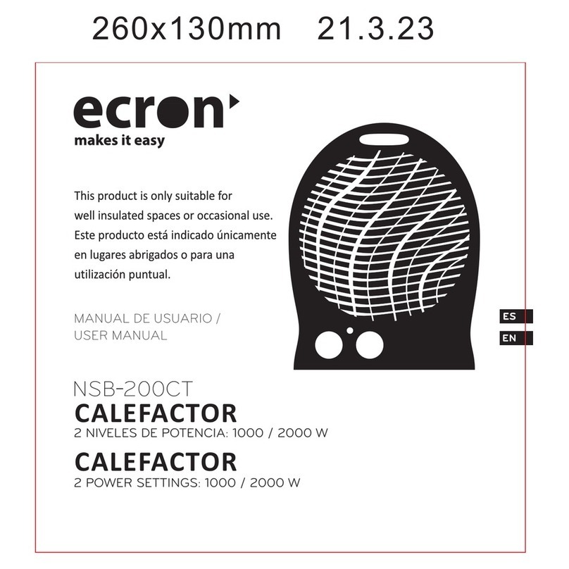 ECRON NSB-200CT user manual