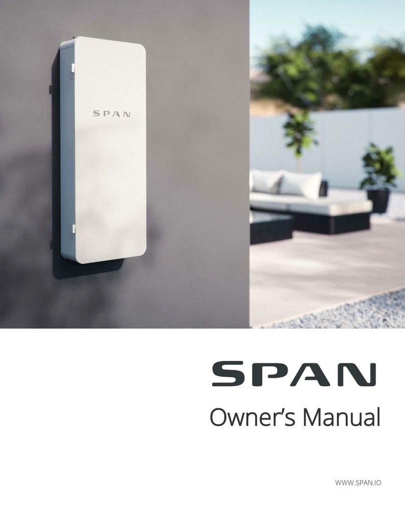 SPAN 1-00200 Series owner's manual
