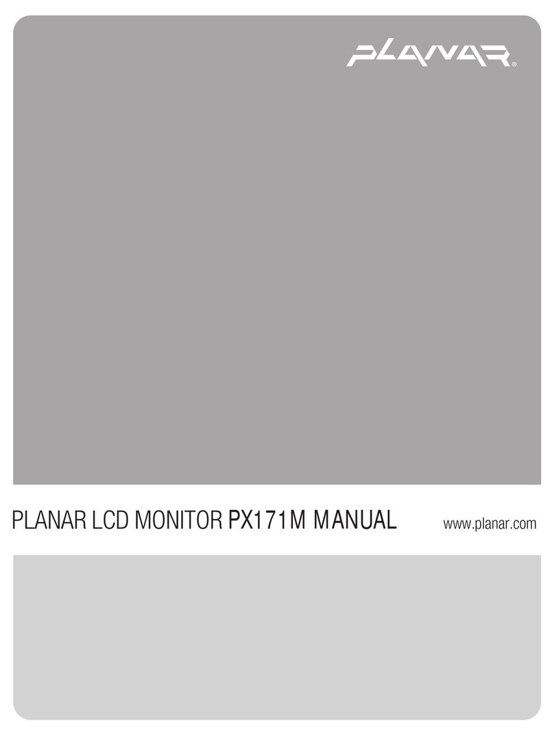 Planar PX171M User manual