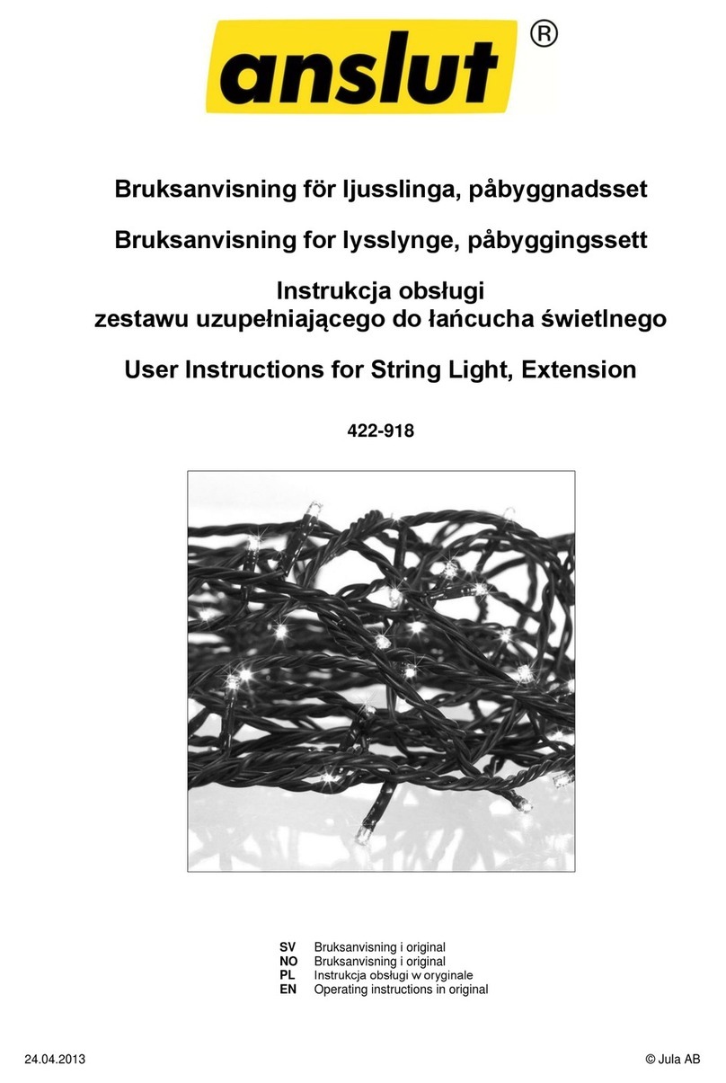 Anslut 422-918 User manual