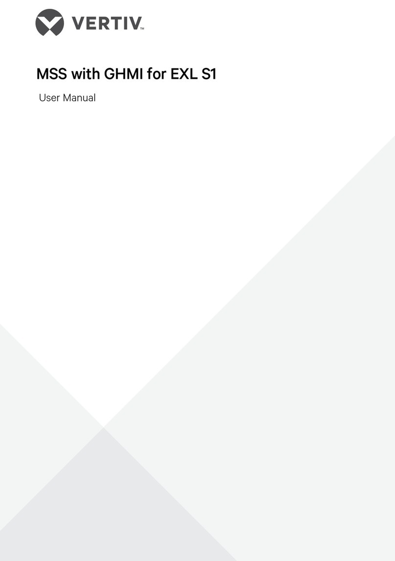 Vertiv 1000A User manual