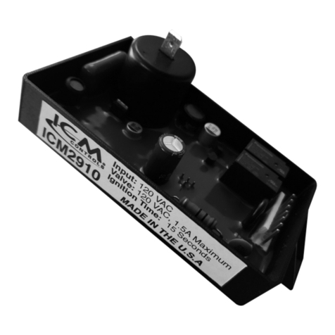 ICM Controls ICM2910 General instructions