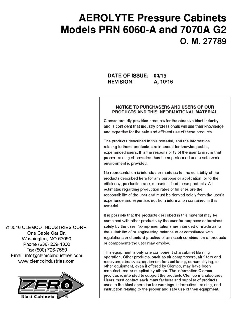 Zero AEROLYTE PRN 6060-A manual
