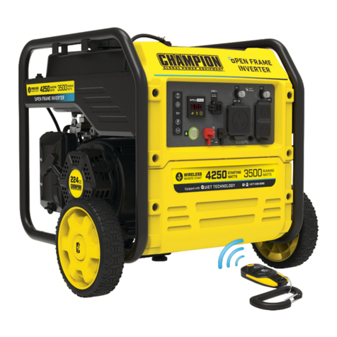 Champion Global Power Equipment 200913 quick start guide Champion Global Power Equipment 200913 quick start guide