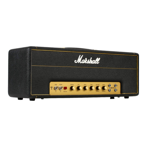 Marshall Amplification 1987X User manual