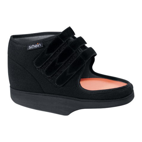 Schein Post-On-Schuhe Directions for use