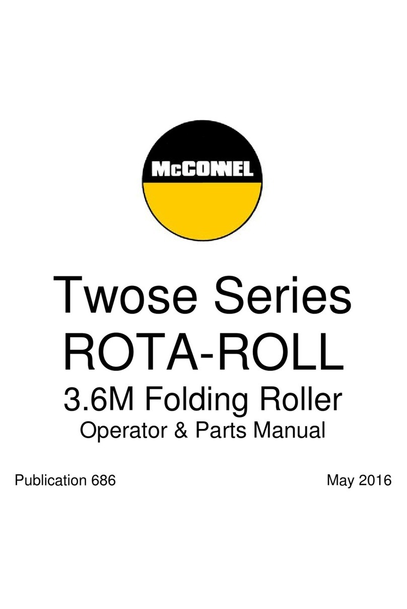 McConnel ROTA-ROLL Twose Series Operator's & parts manual