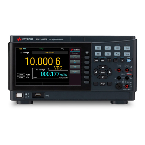 Keysight EDU34450A quick start guide