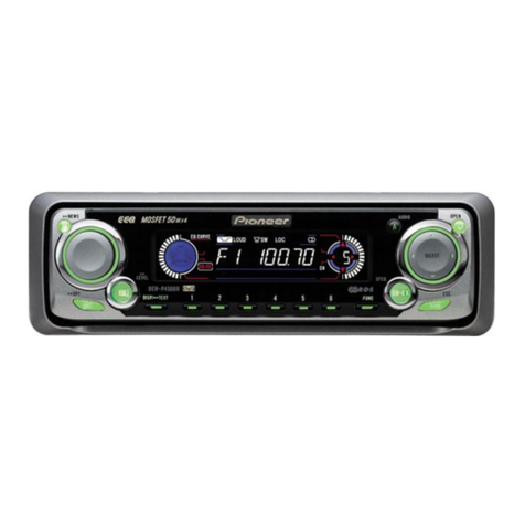 Pioneer DEH-P4500R User manual