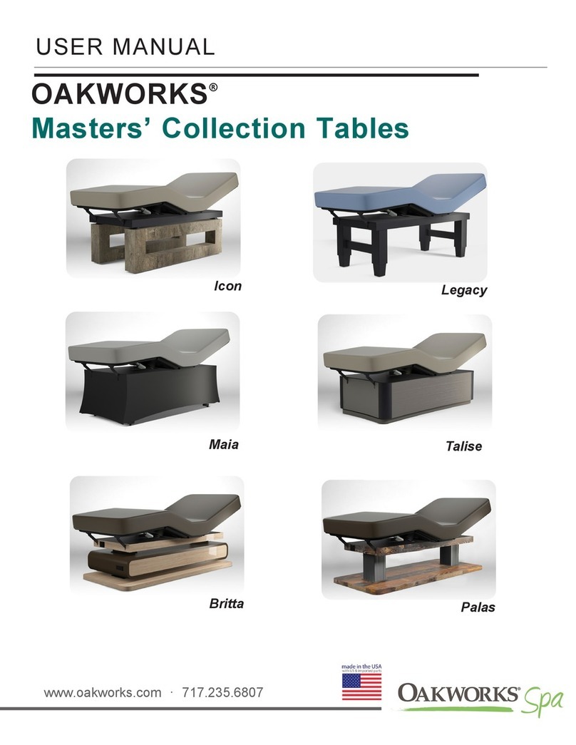 OAKWORKS Spa Masters Icon user manual